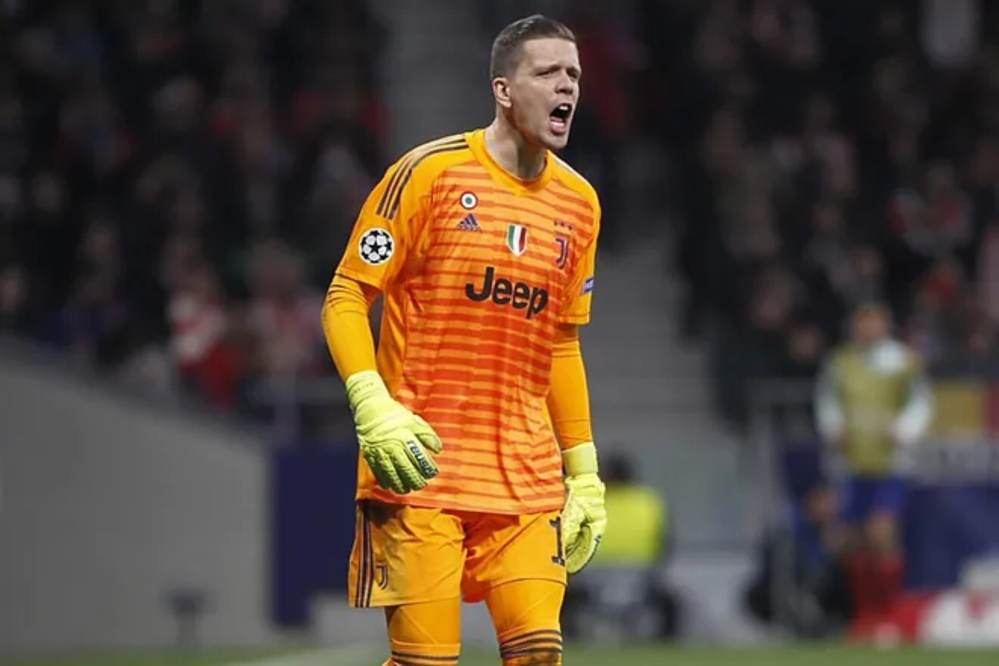 Szczesny, durante un partido la pasada temporada