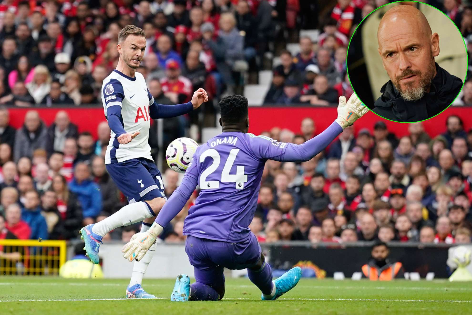 Tottenham golea al United y Ten Hag seguir con crticas en su puesto