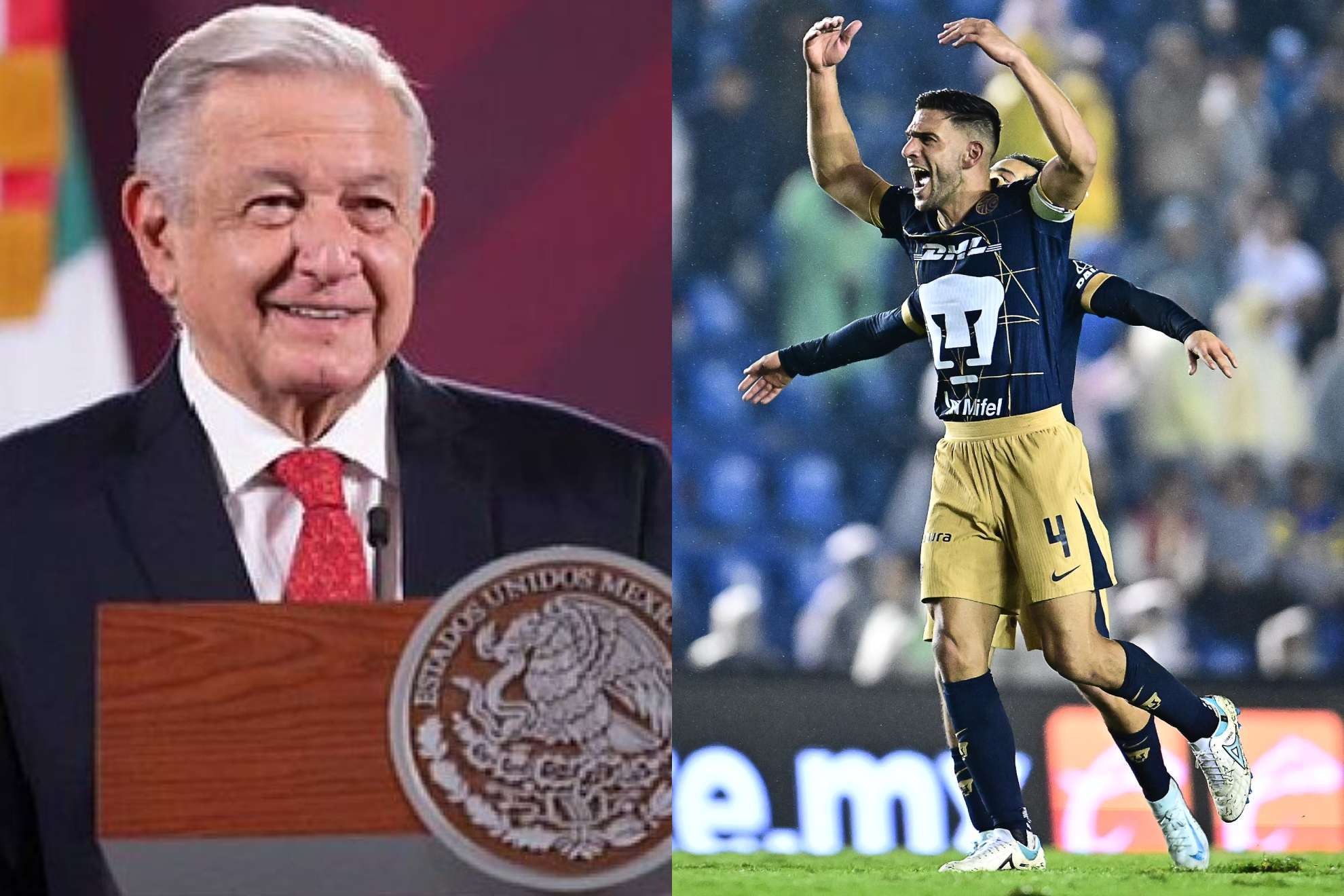 AMLO feliz por Pumas tras victoria sobre Am