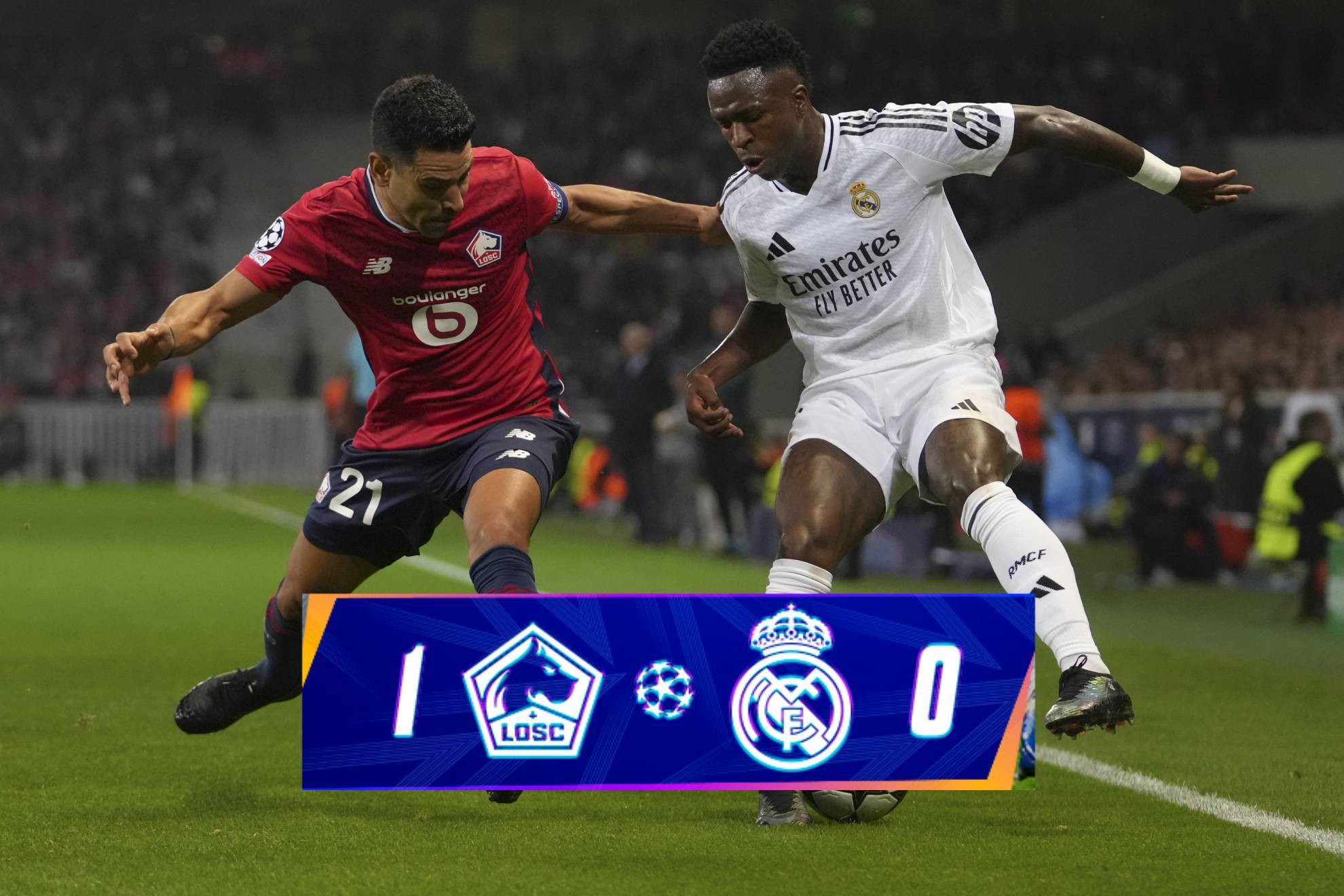 Champions League Resultado Lille vs Real Madrid Los Merengues se