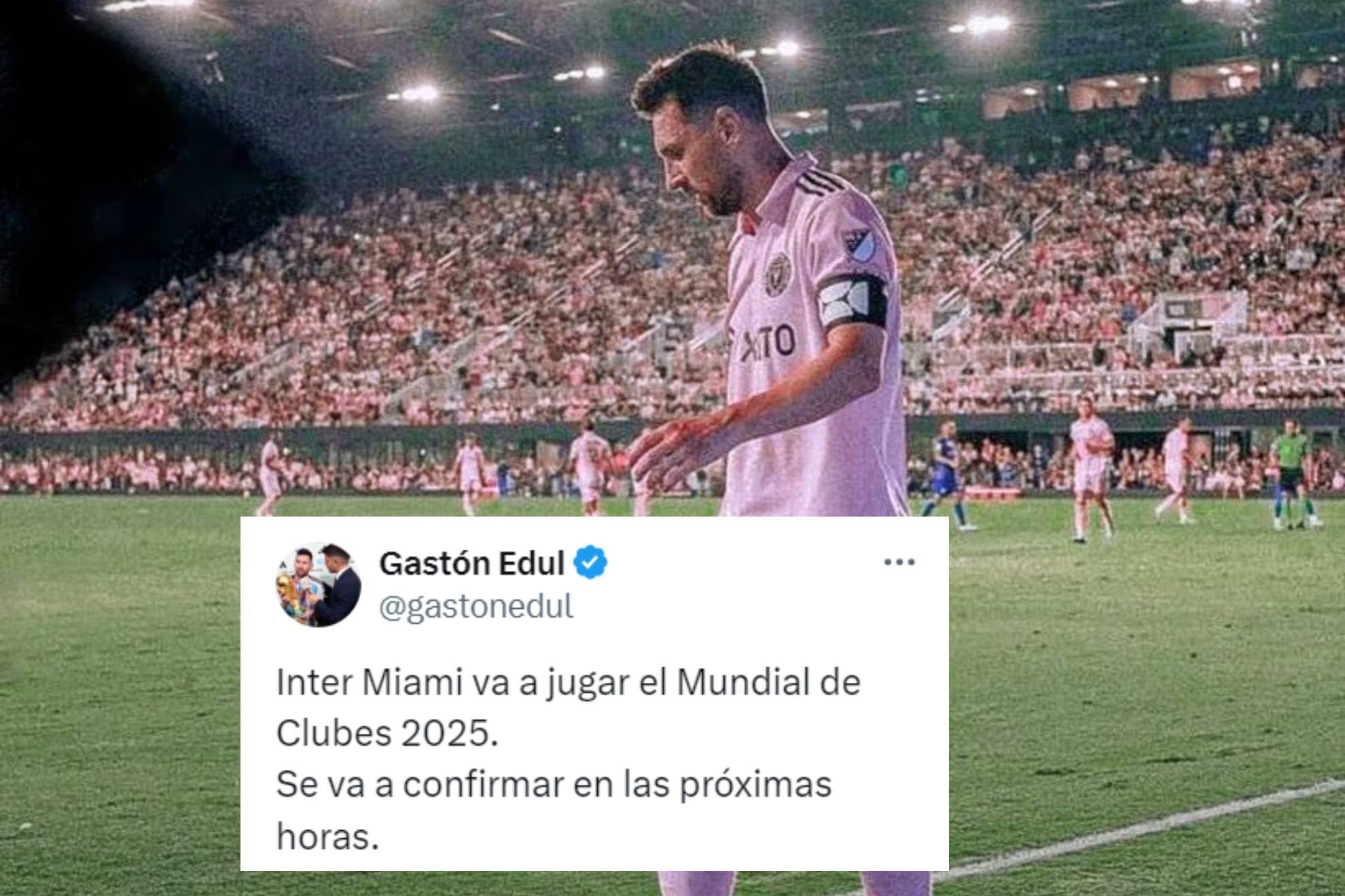 El Inter Miami de Messi reclama su sitio en el Mundial de Clubes... es ya suya la plaza?