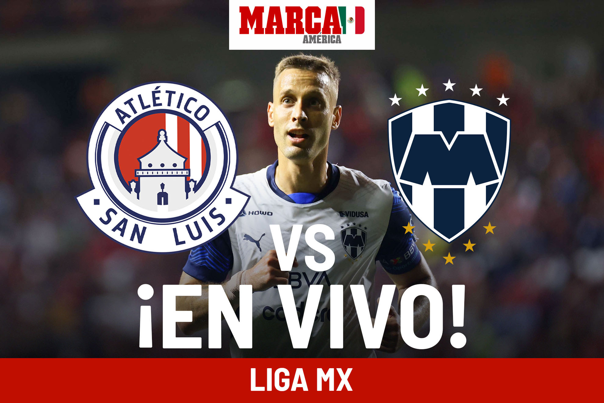 How much was San Luis vs Rayados de Monterrey? Result today Liga MX 2024