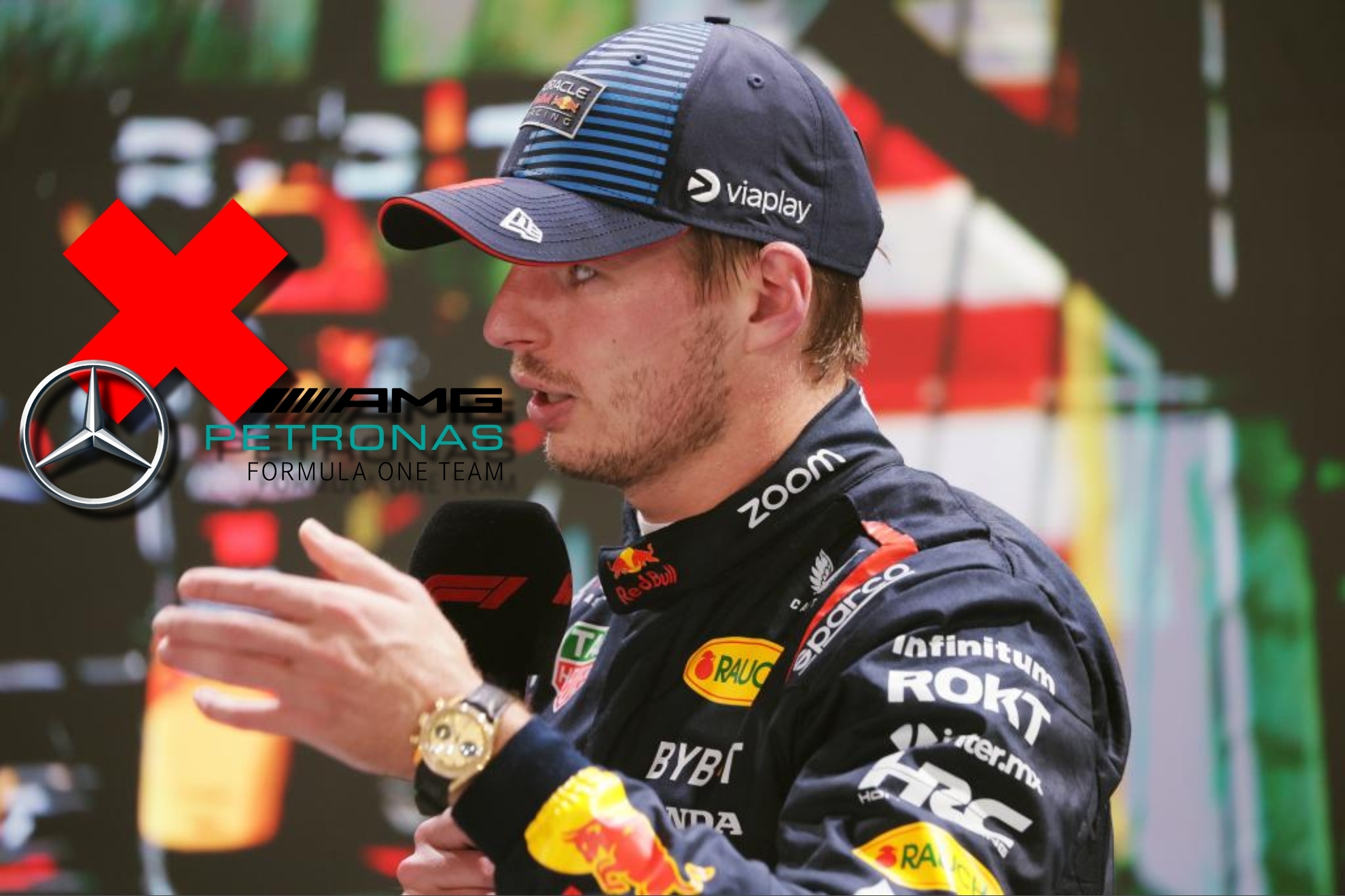 Max Verstappen en Singapur