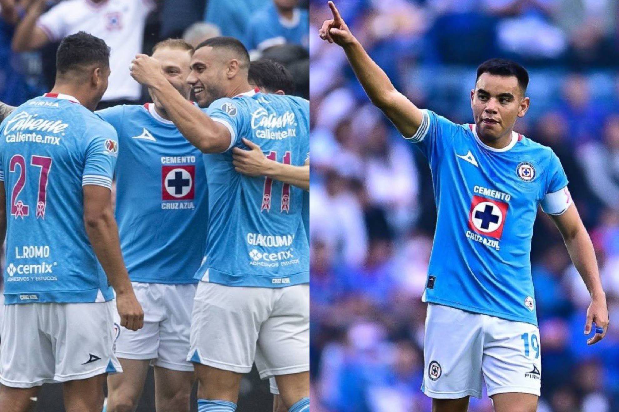 Cruz Azul vence al Necaxa y sigue en la cima del Apertura 2024.