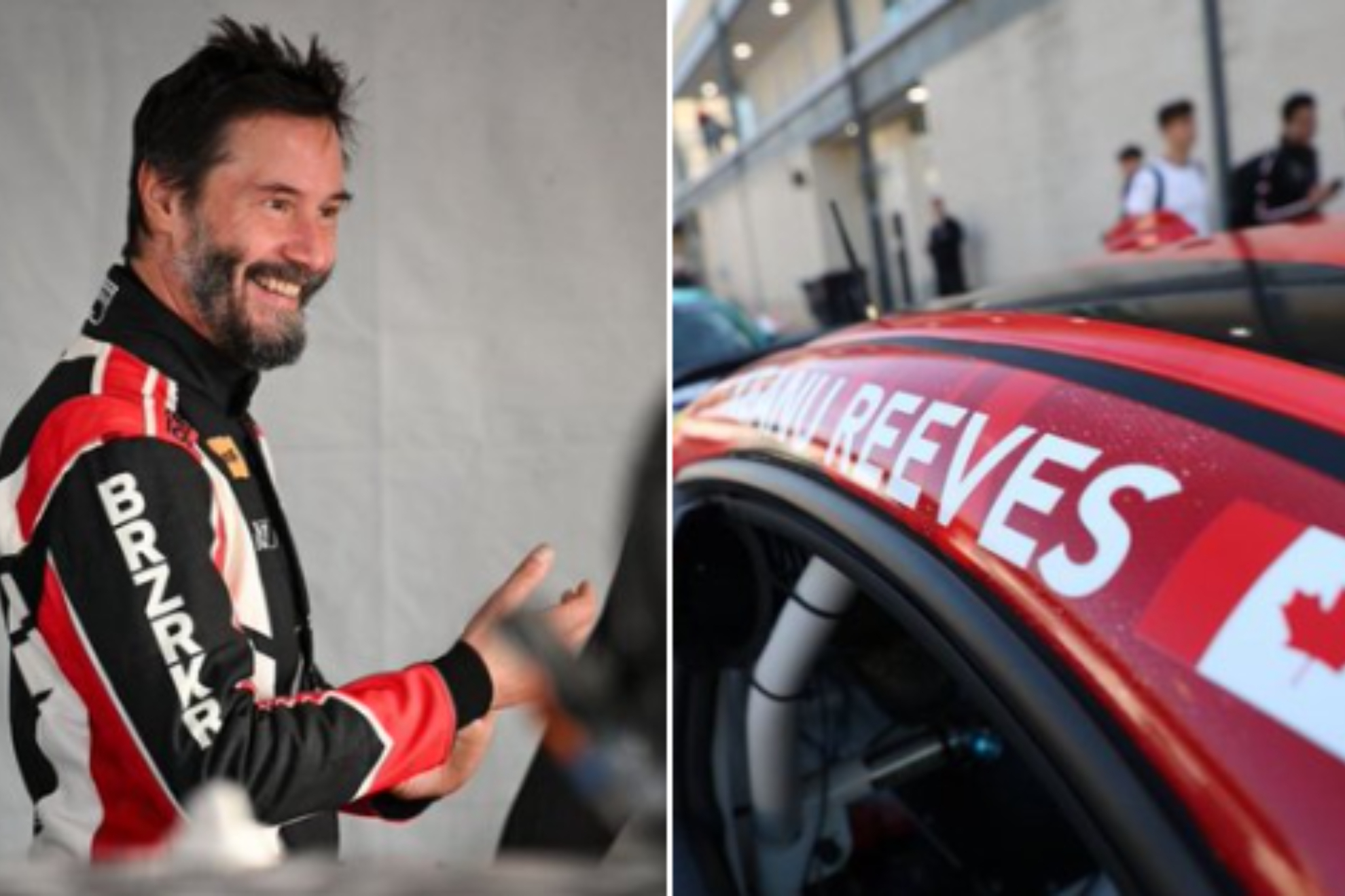 Keanu Reeves se estrella en el Indianapolis Motor Speedway en su debut en carreras profesionales