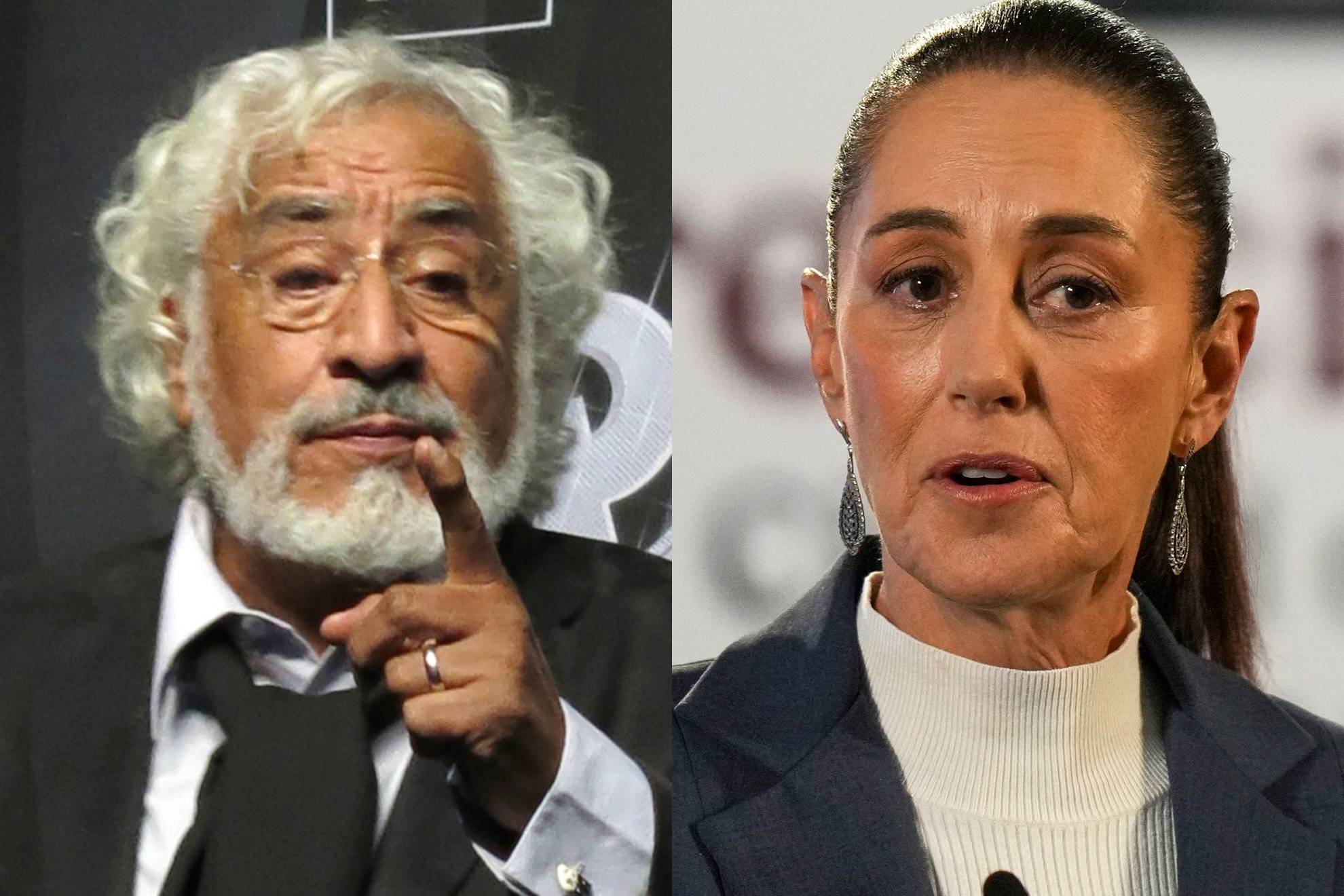 Rafael Inclán se disculpa con Claudia Sheinbaum, pero acusa a periodista de  "mala leche" | MARCA México