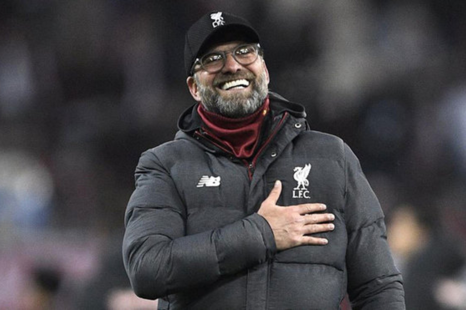 Klopp saluda emocionado a la aficin del Liverpool