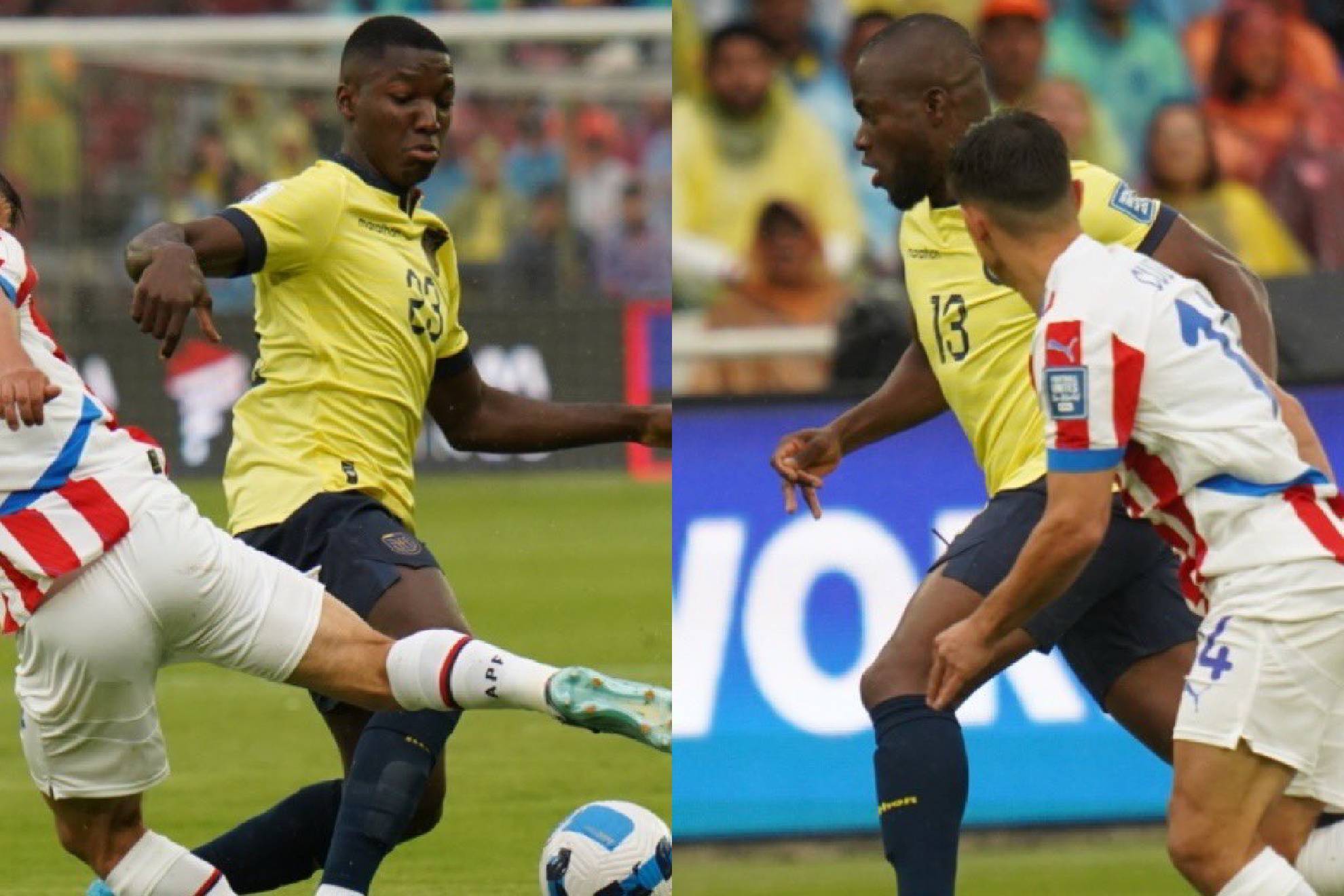 Ecuador y Paraguay empataron en la novena fecha de las Eliminatorias de la Conmebol.