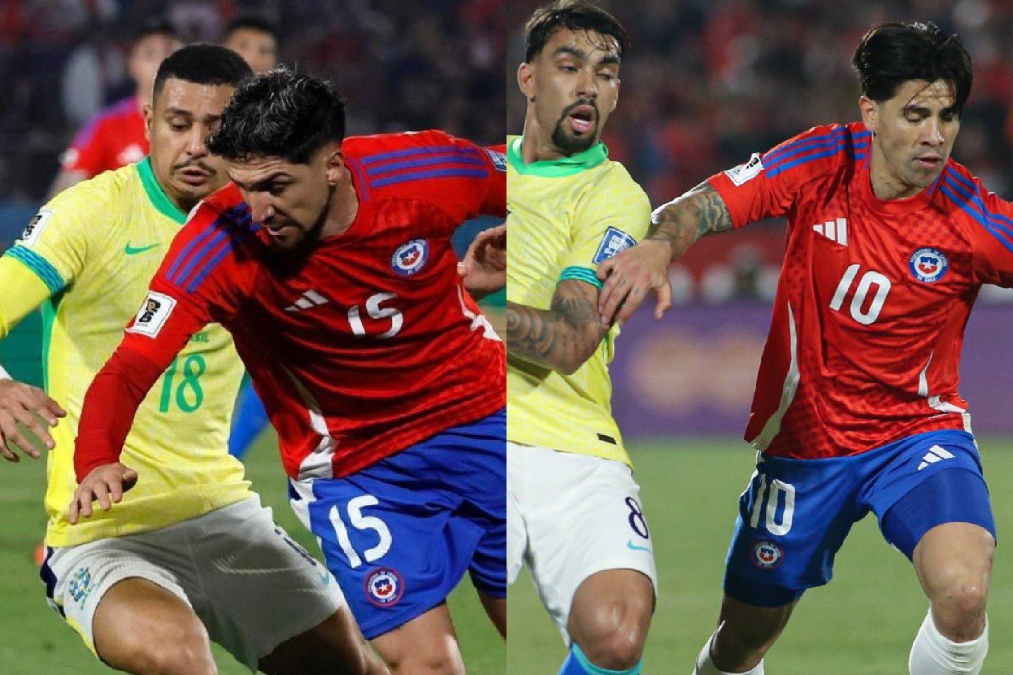 Brasil venci de visita a Chile en la novena fecha de las Eliminatorias rumbo al Mundial 2026.