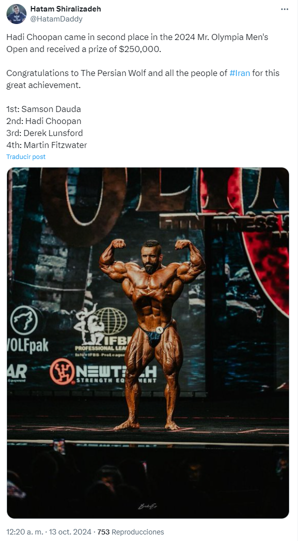 Quin es Samson Dauda, el ganador de Mr. Olympia 2024?