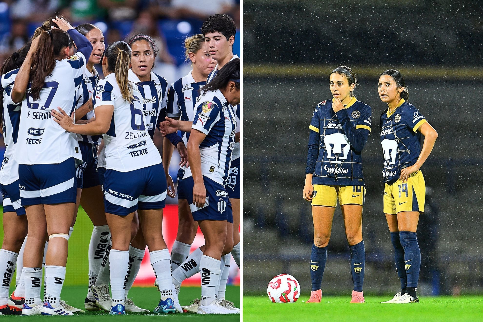 Pumas Femenil vs Rayadas en vivo: dnde ver, pronstico y horario partido Monterrey en Liga MX Femenil 2024