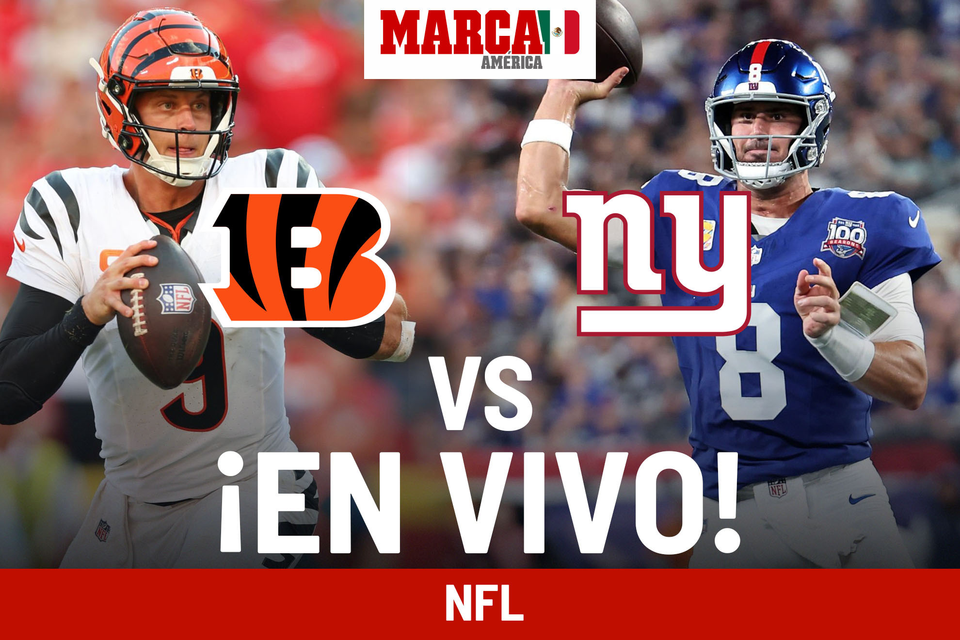 Bengals vs NY Giants EN VIVO Online. Juego hoy Sunday Night Football - NFL 2024