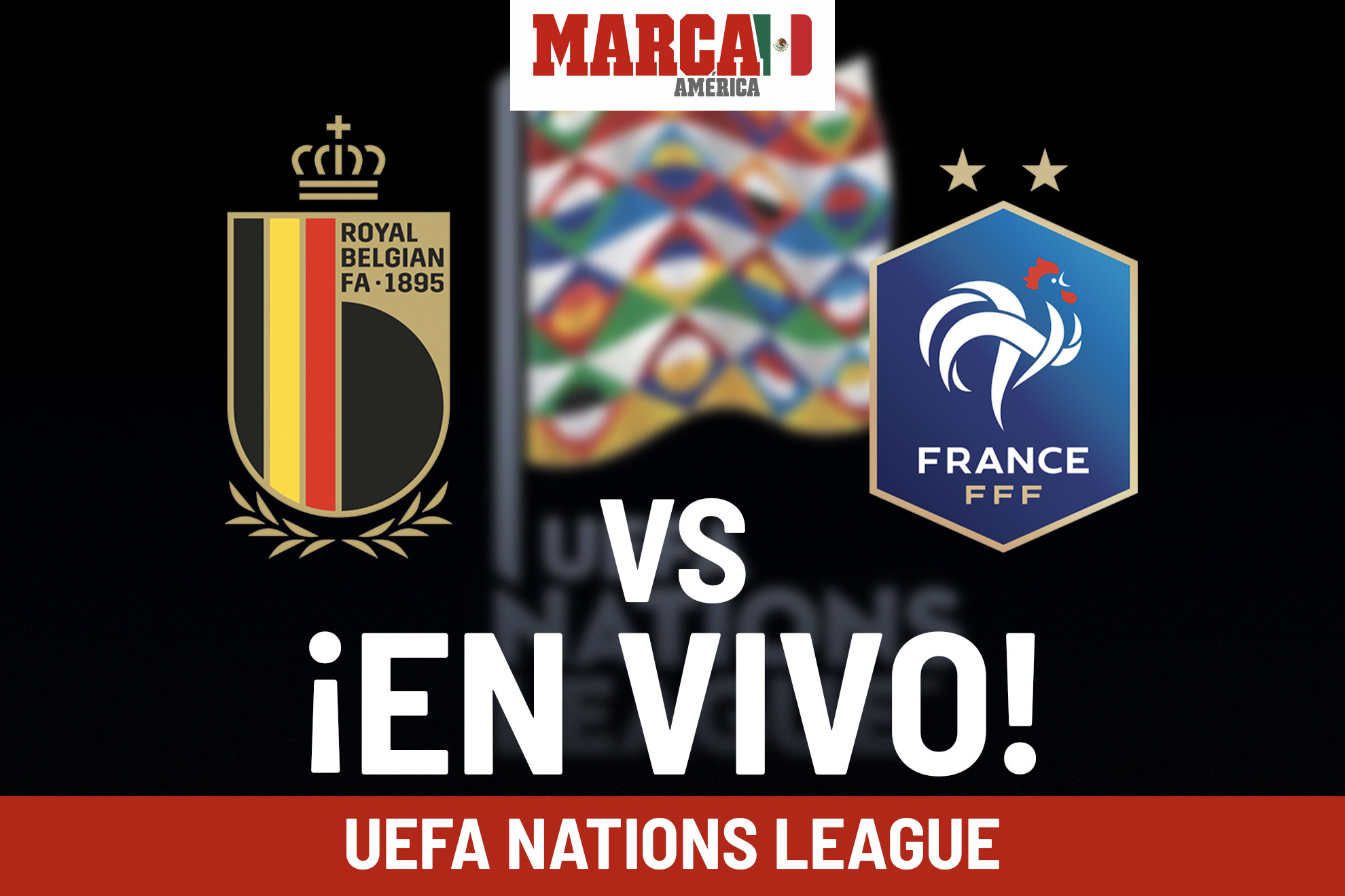 Juego Blgica vs Francia EN VIVO. Partido hoy UEFA Nations League 2024