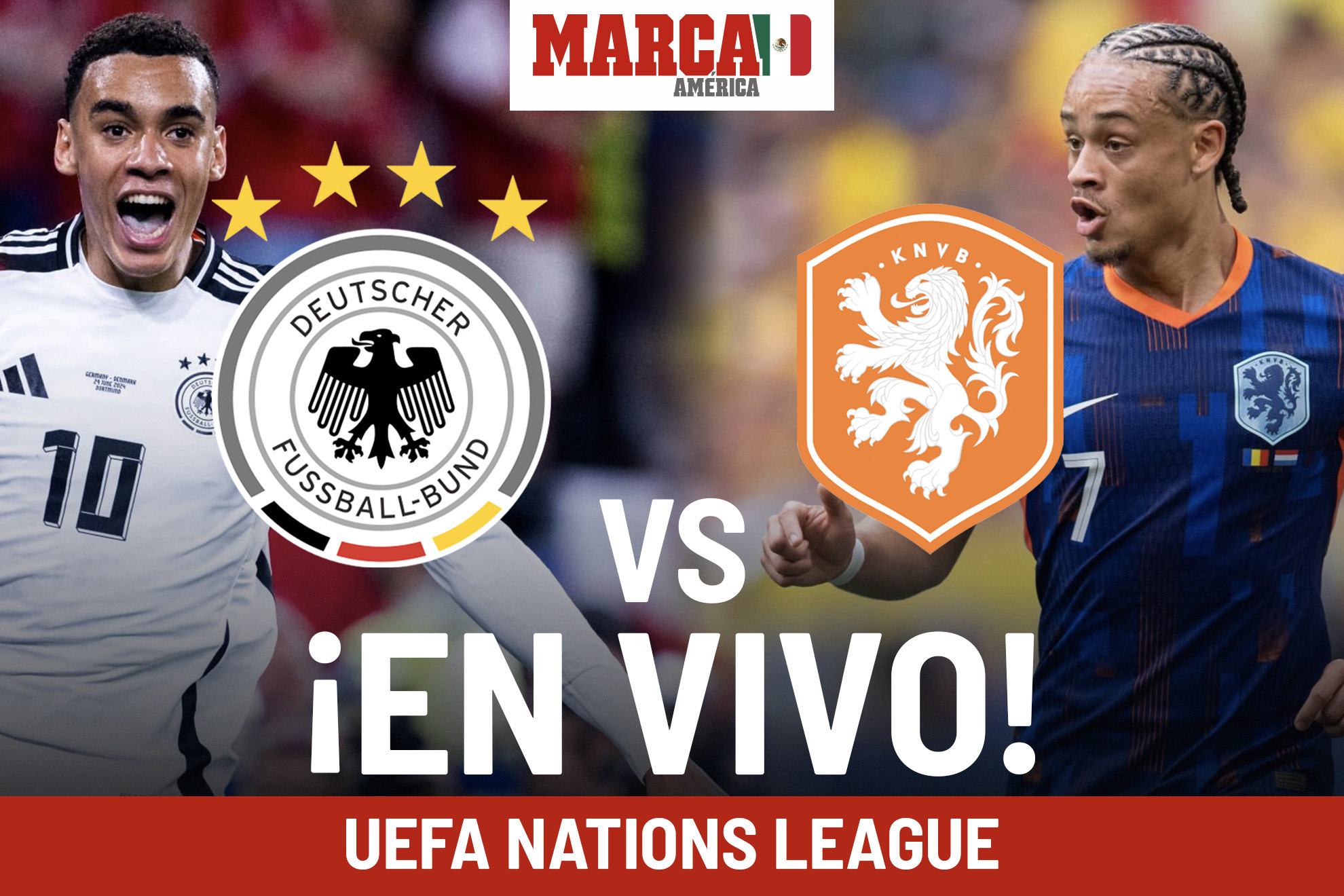 Alemania vs Pases Bajos EN VIVO. Holanda hoy en UEFA Nations League 2024