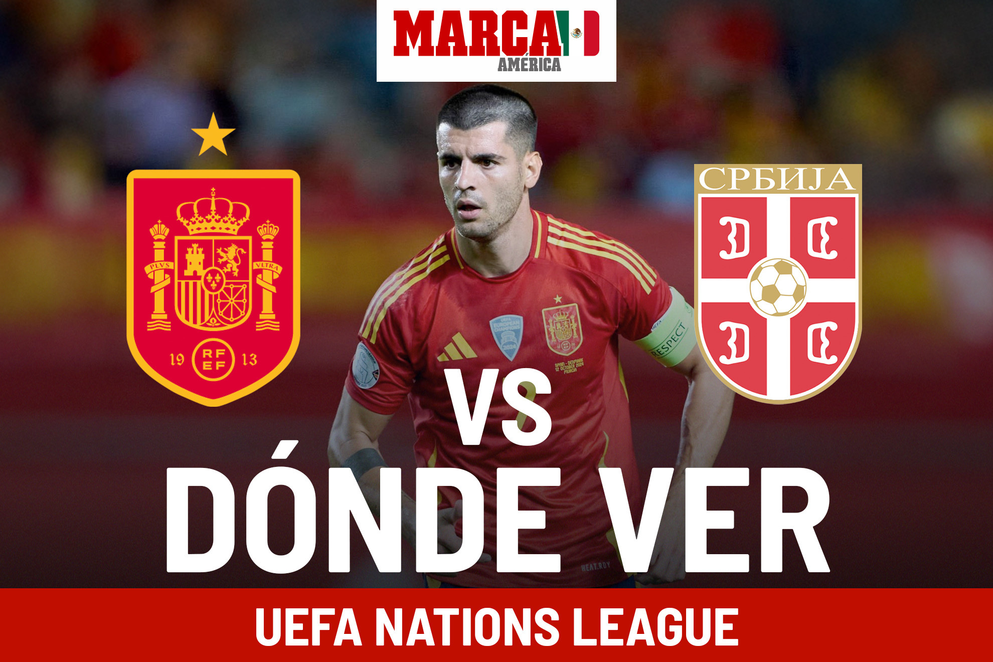 ESPAA vs SERBIA HOY martes 15 de octubre