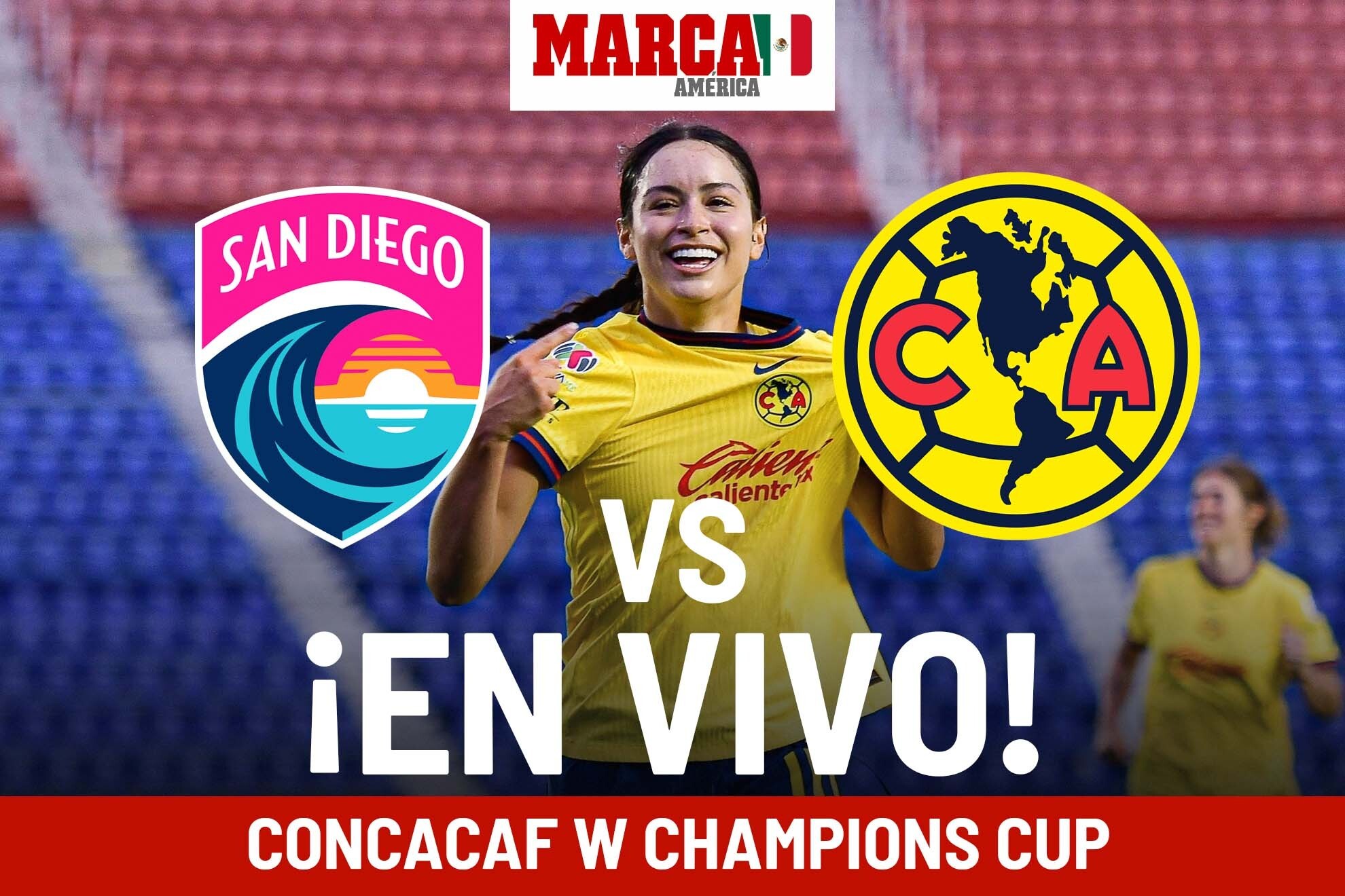 Cmo qued San Diego vs Amrica Femenil? Resumen del duelo en Concachampions W 2024