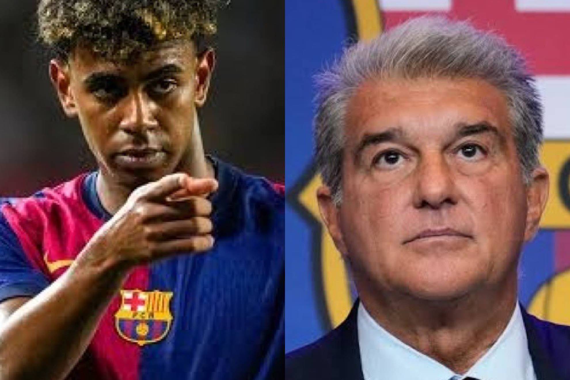 Lamine Yamal: Barcelona rechaza millonaria oferta para venderlo y Joan Laporta explica la razn