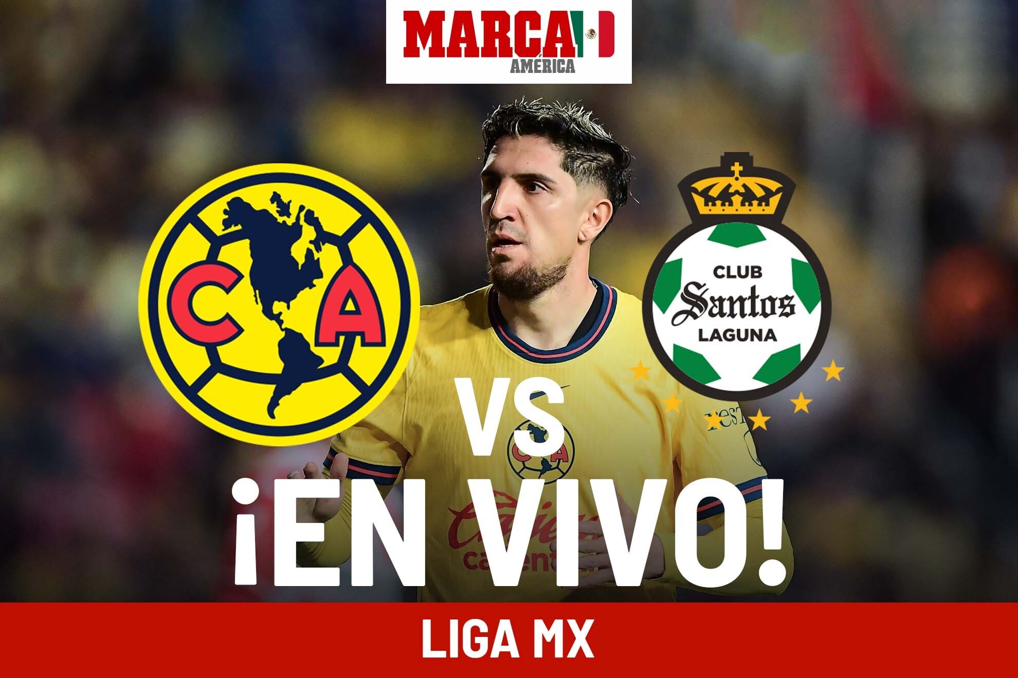 Liga MX 2024 Juego América vs Santos Laguna EN VIVO Online. Partido