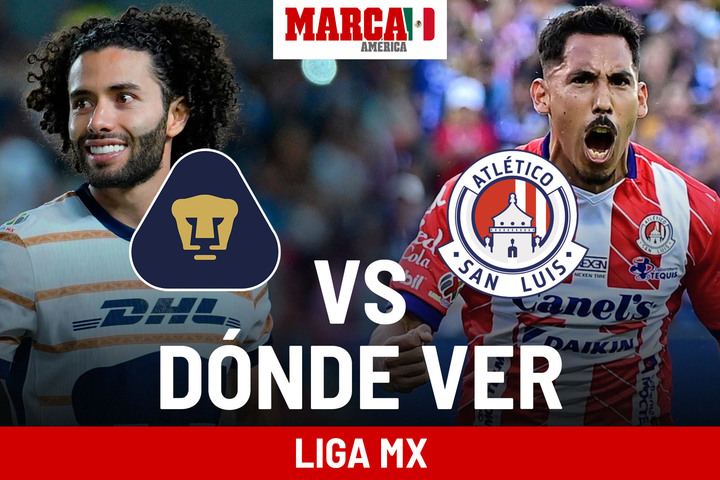 Pumas vs San Luis: Dnde ver, hora, canal y pronstico Liga MX 2024