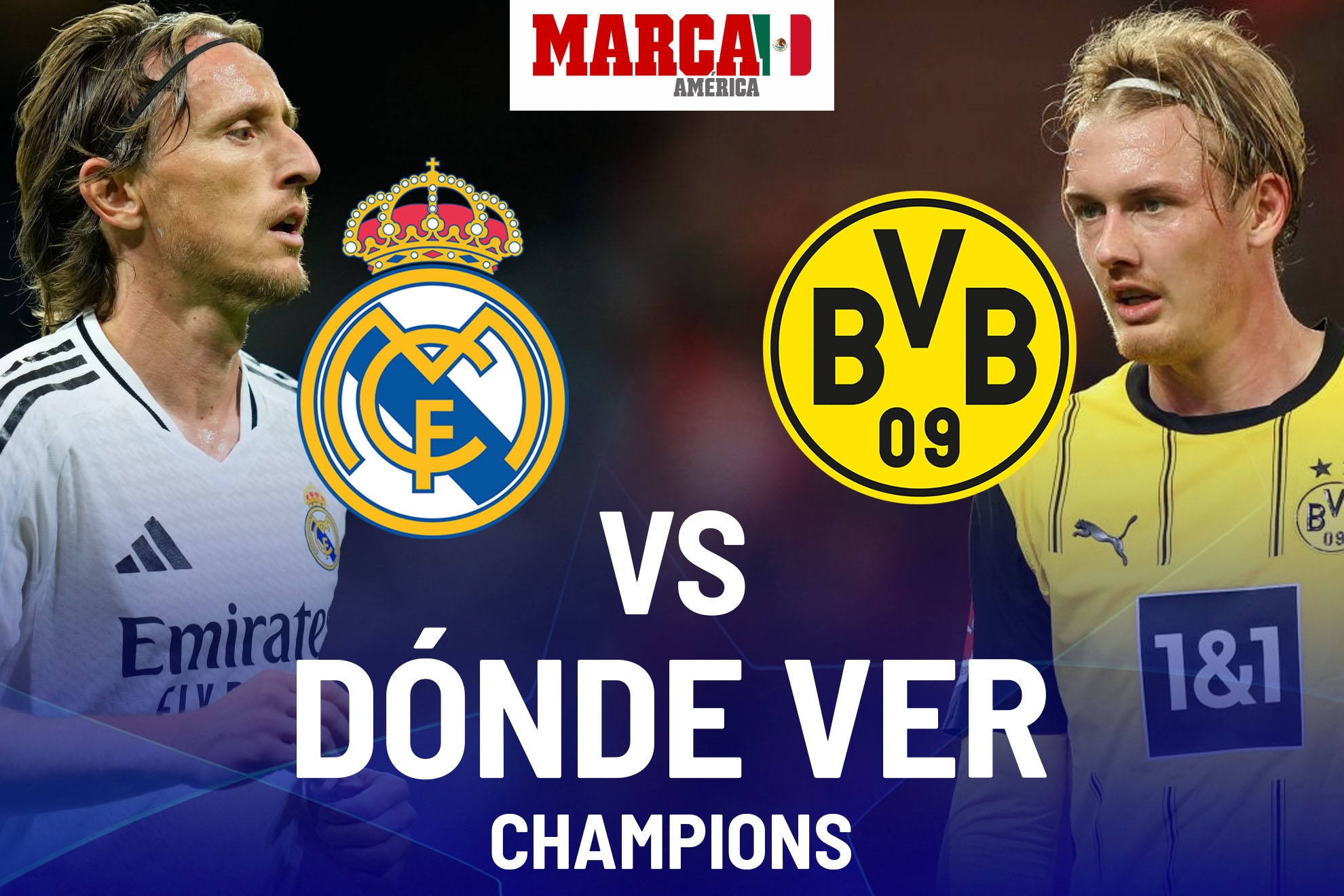 Dnde ver Real Madrid vs Dortmund: historial y pronstico de Champions 2024