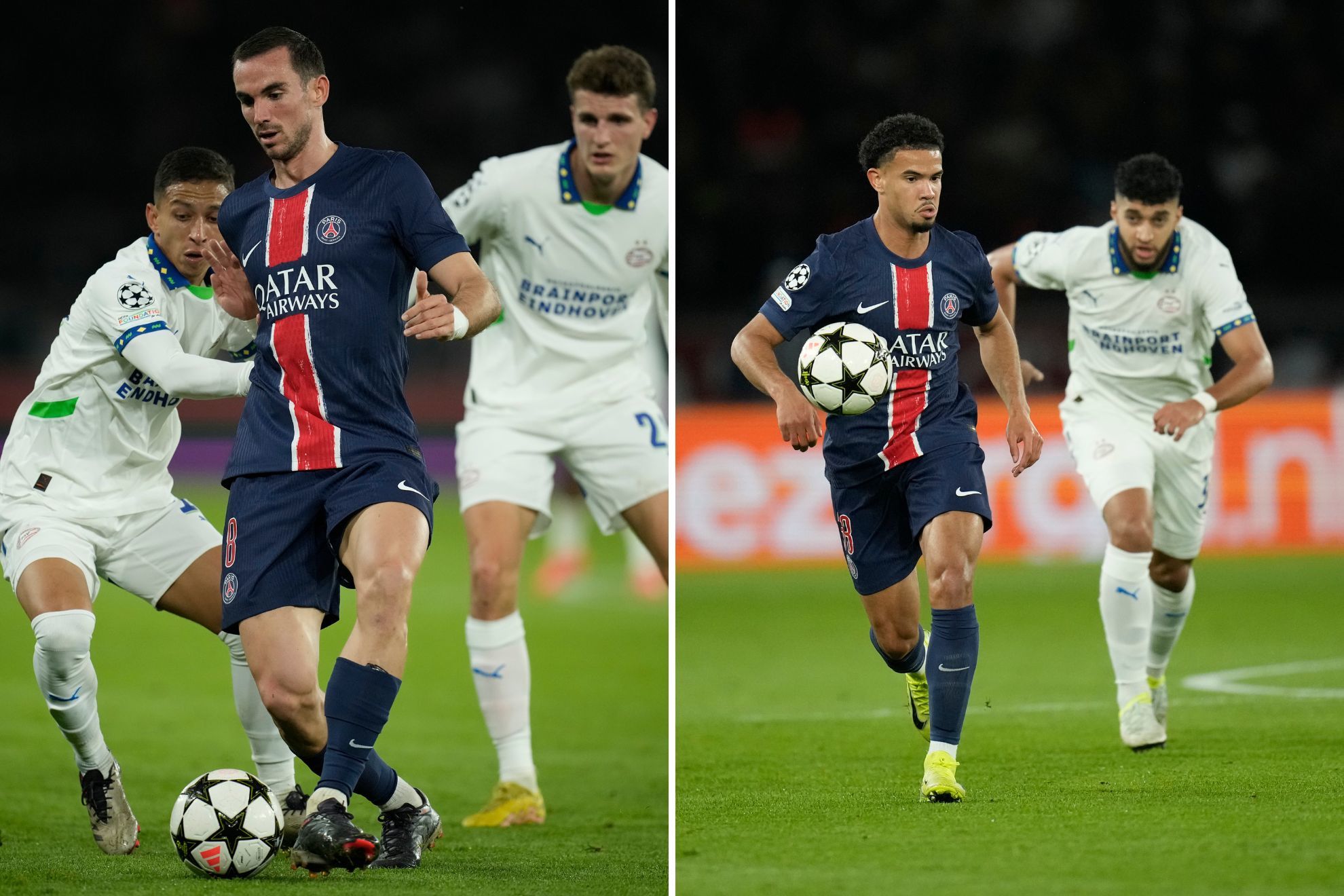 Goles y Resumen PSG vs PSV Eindhoven: Chucky Lozano ni a la banca en el empate del PSV en Pars