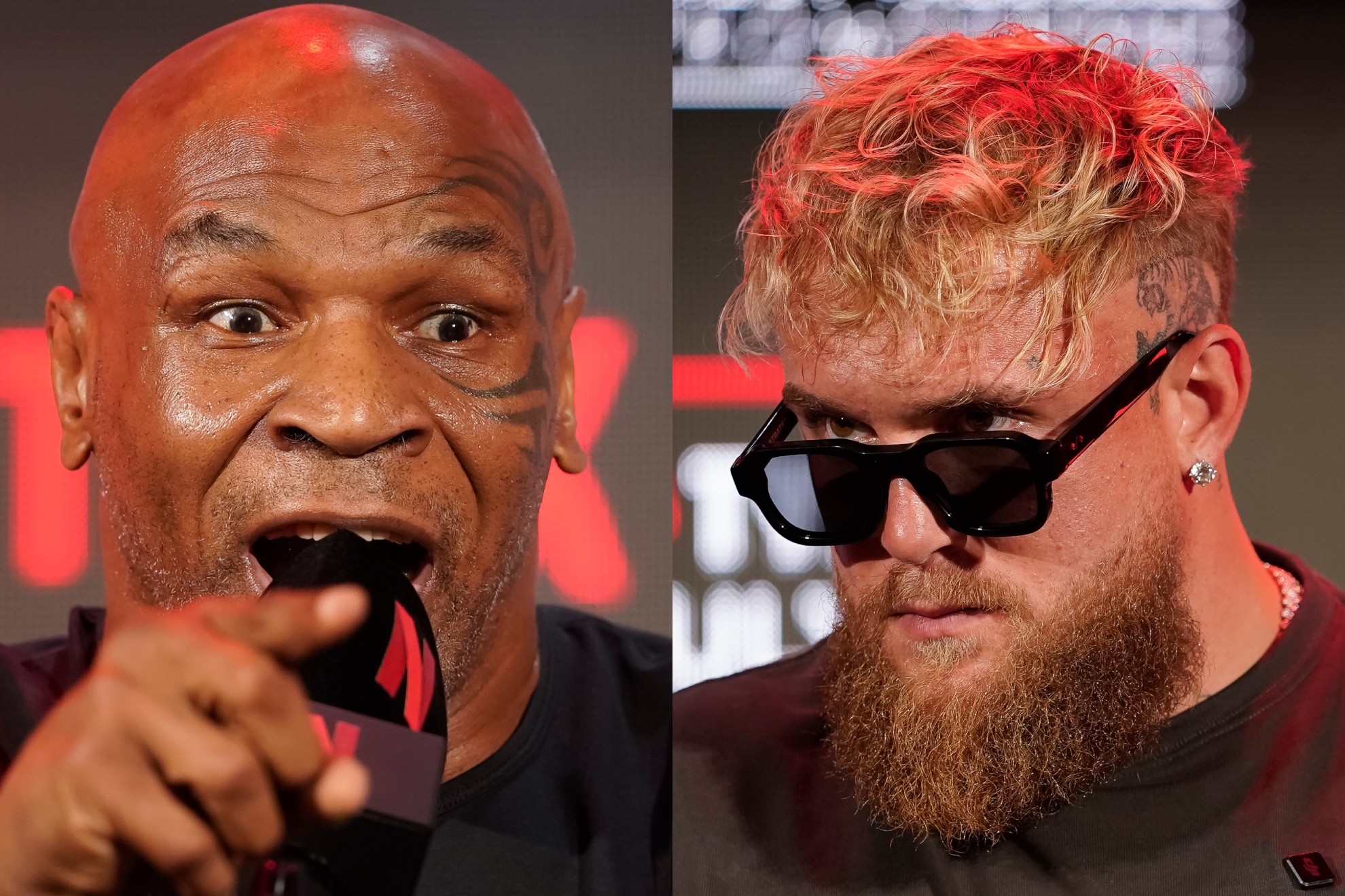 Mike Tyson y Jake Paul