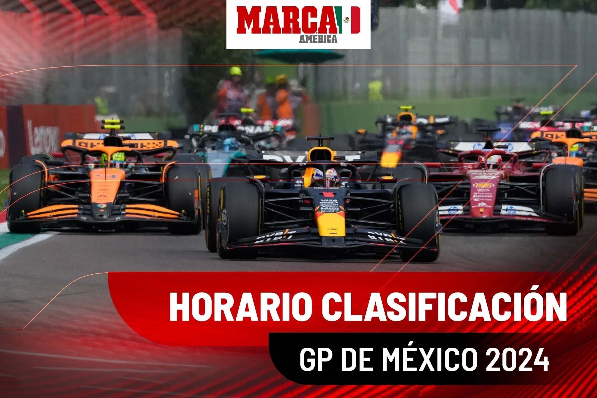 Frmula 1 Clasificacin hoy: a qu hora es y dnde ver qualy GP Mxico 2024