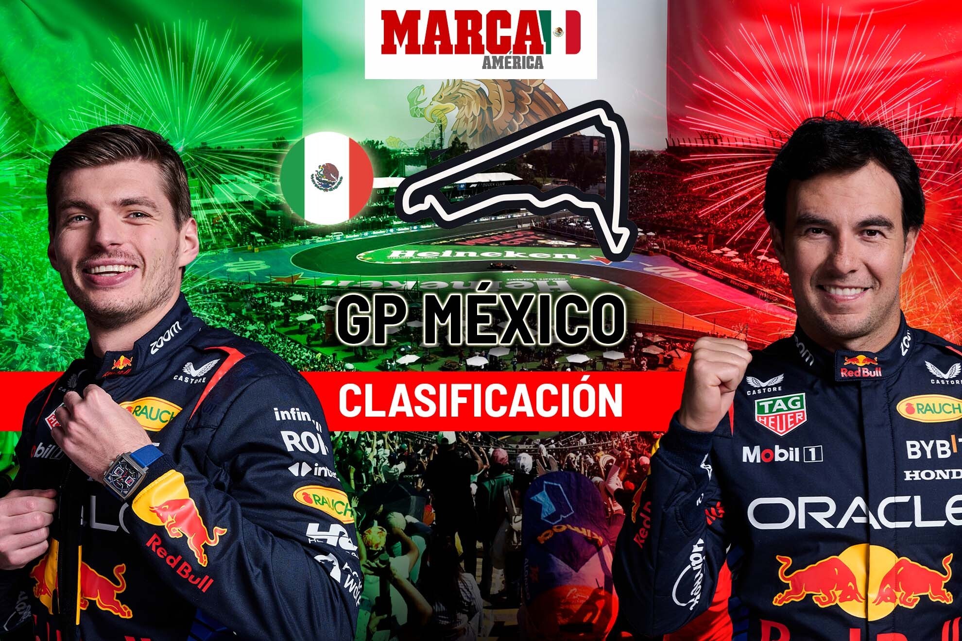 Clasificacin F1 hoy GP Mxico 2024 EN VIVO Online: Qualy de Checo Prez en Frmula 1