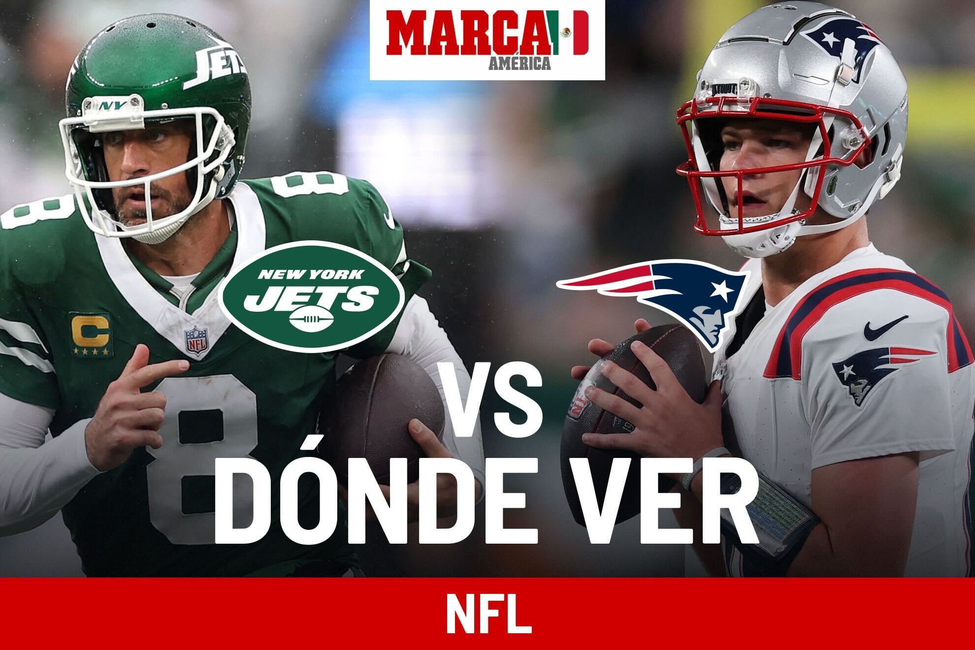 Patriots y Jets buscan salir de la crisis con una victoria este domingo.