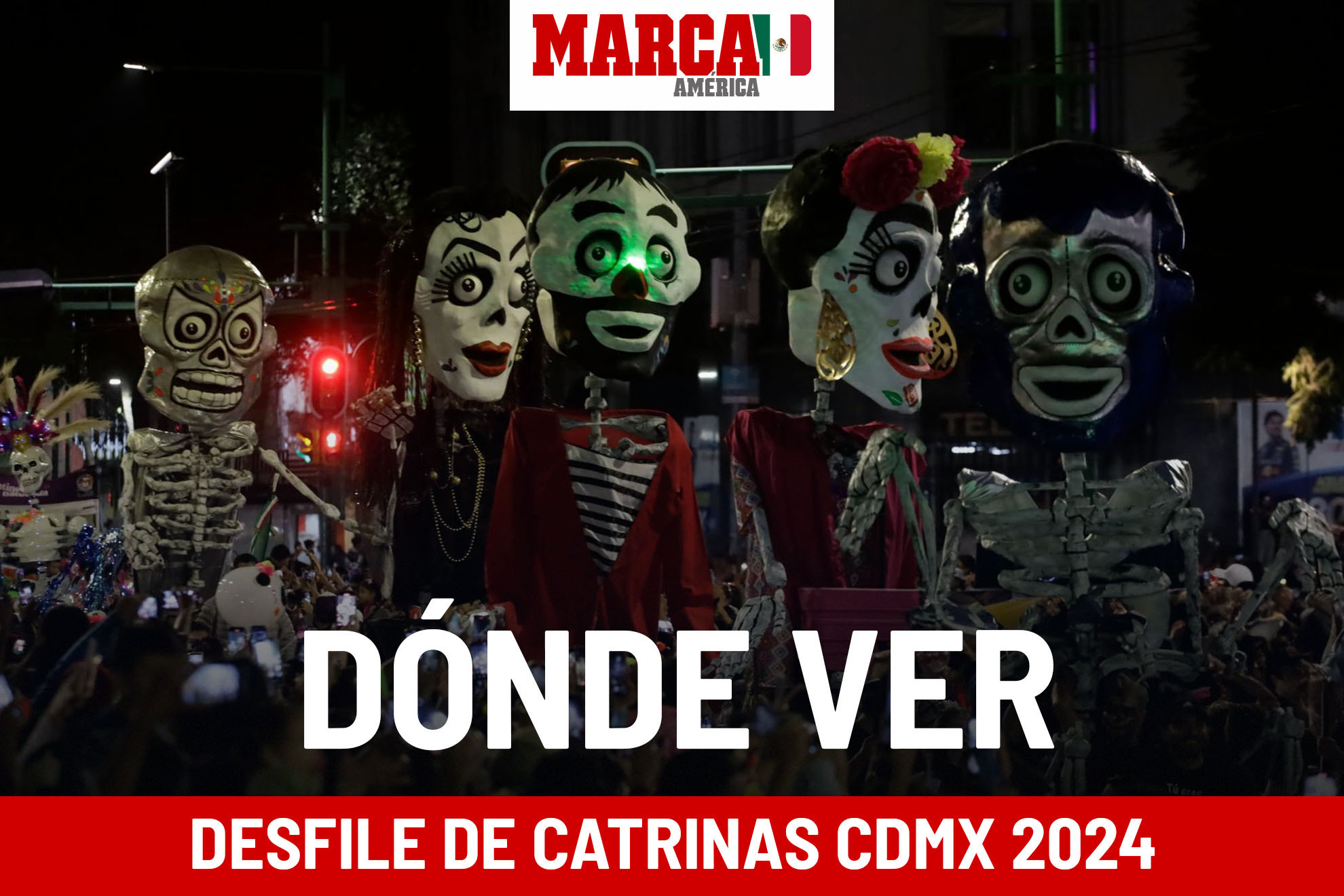 El desfile de Catrinas es una tradicin en la CDMX para celebrar el Da de Muertos