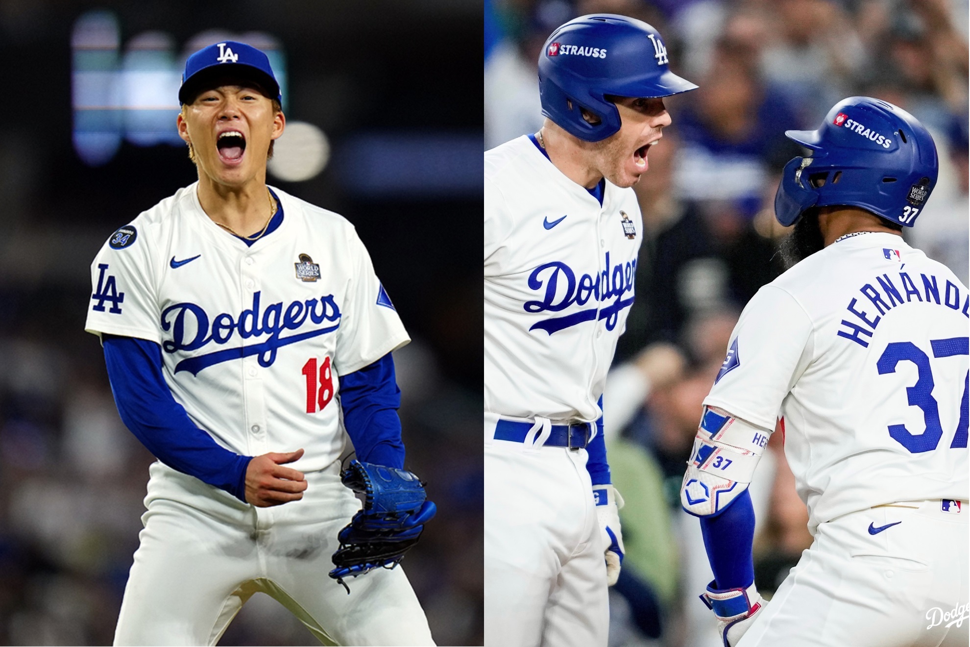 Dodgers festejan que ponen contra la pared a Yankees y estn a dos juegos de llevarse la Serie Mundial