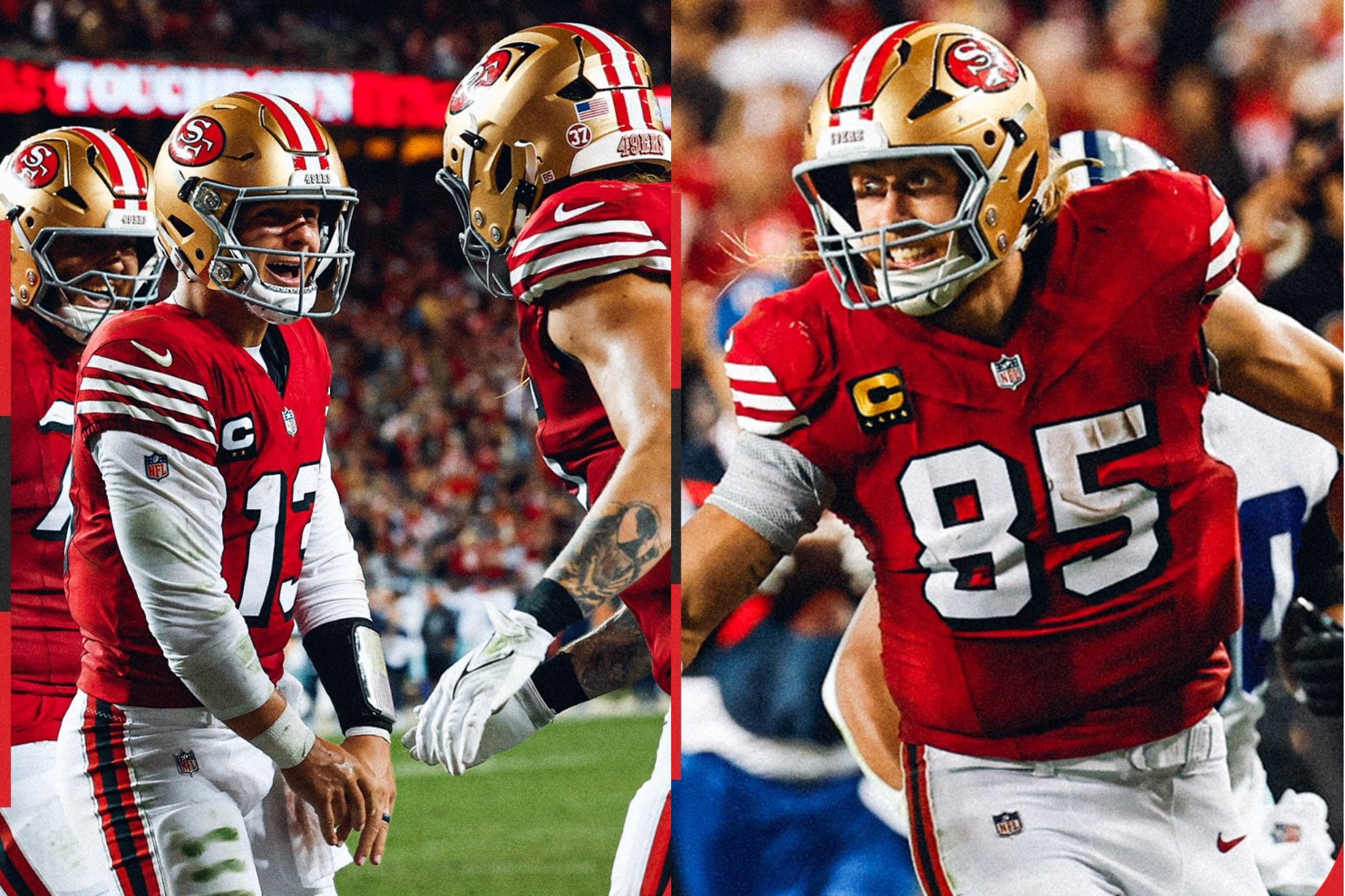 Los 49ers le dan un bao de realidad a los Cowboys que siguen sin convencer