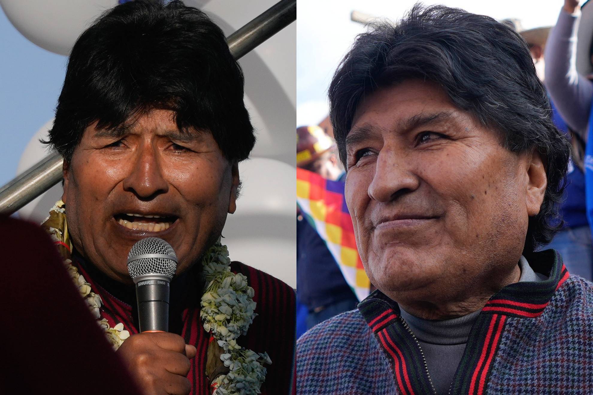 Evo Morales.