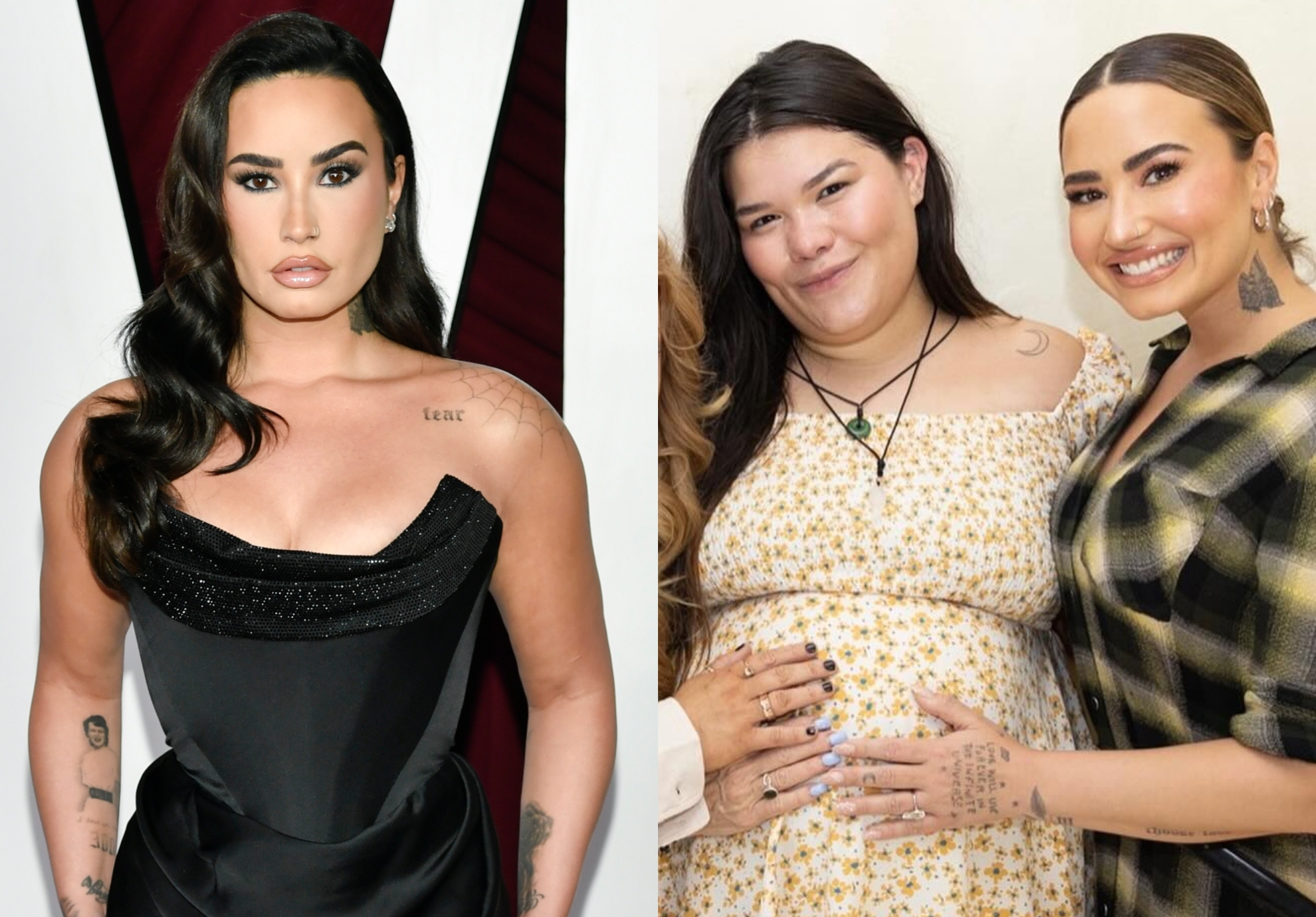 Demi Lovato y su hermana