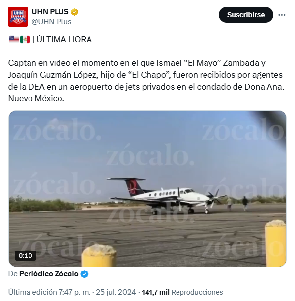 El Chapo Guzmn y Estados Unidos pactaron el secuestro del Mayo Zambada segn reporte