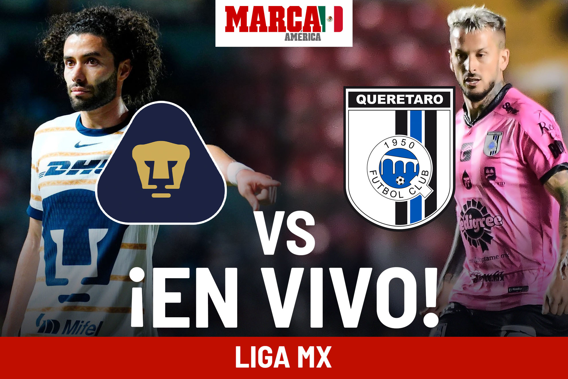 Liga MX 2024 Juego de Pumas vs Querétaro hoy EN VIVO Online Liga MX