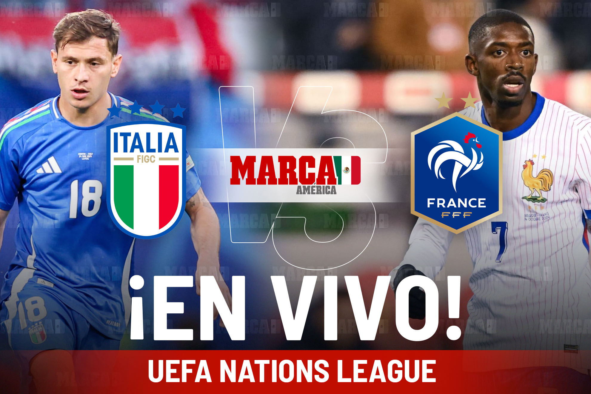 Italy vs France LIVE. Match today UEFA Nations League 2024