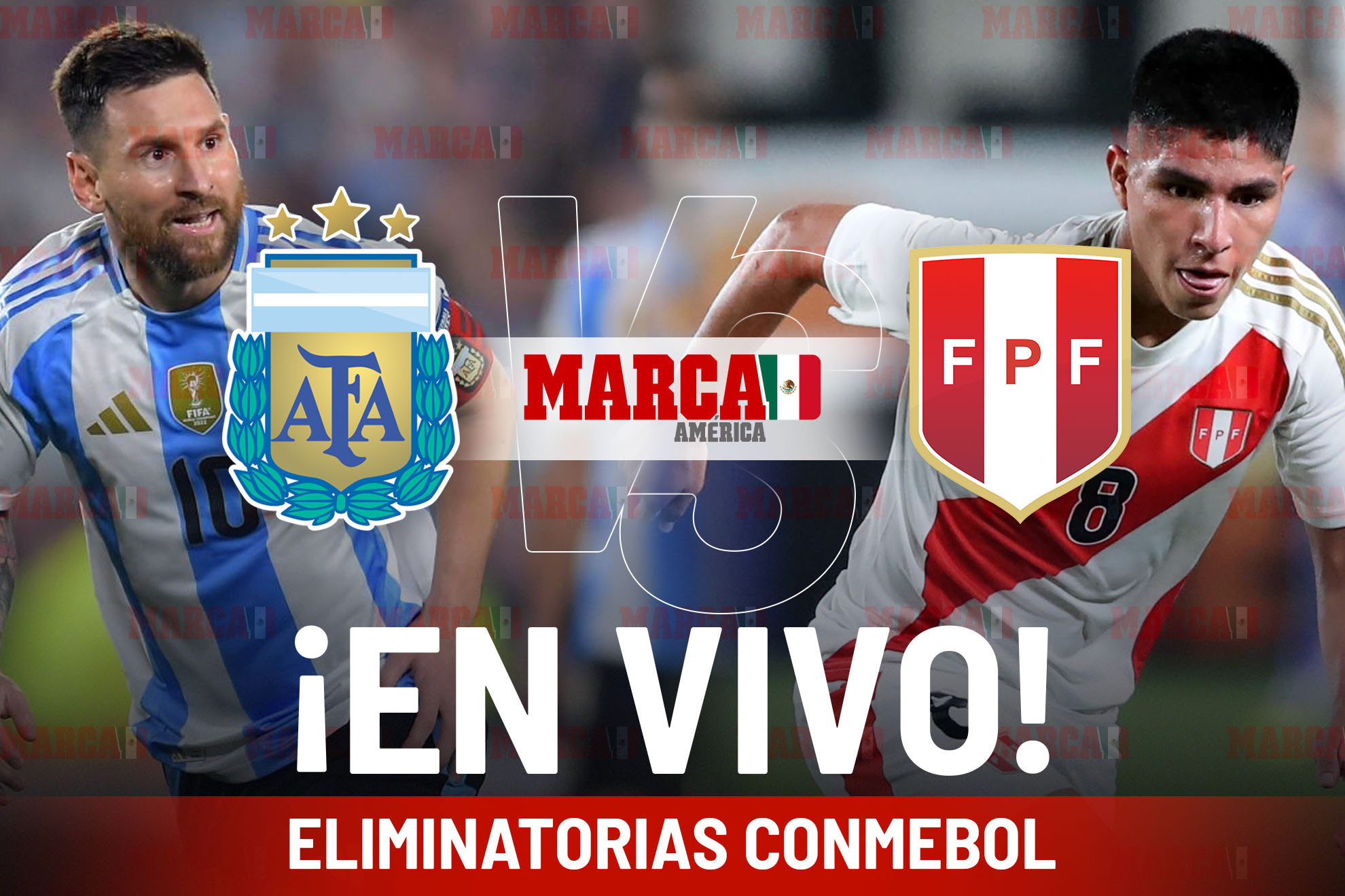 Eliminatorias Conmebol Argentina vs Perú EN VIVO. Partido de Messi hoy