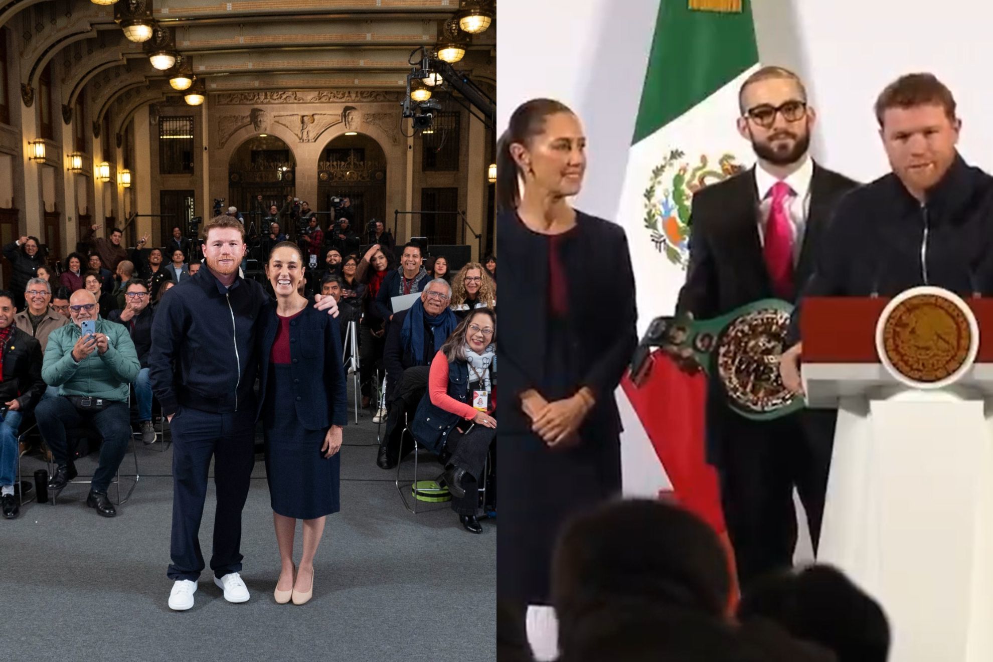 El boxeador da anuncio y promesa al pueblo de México