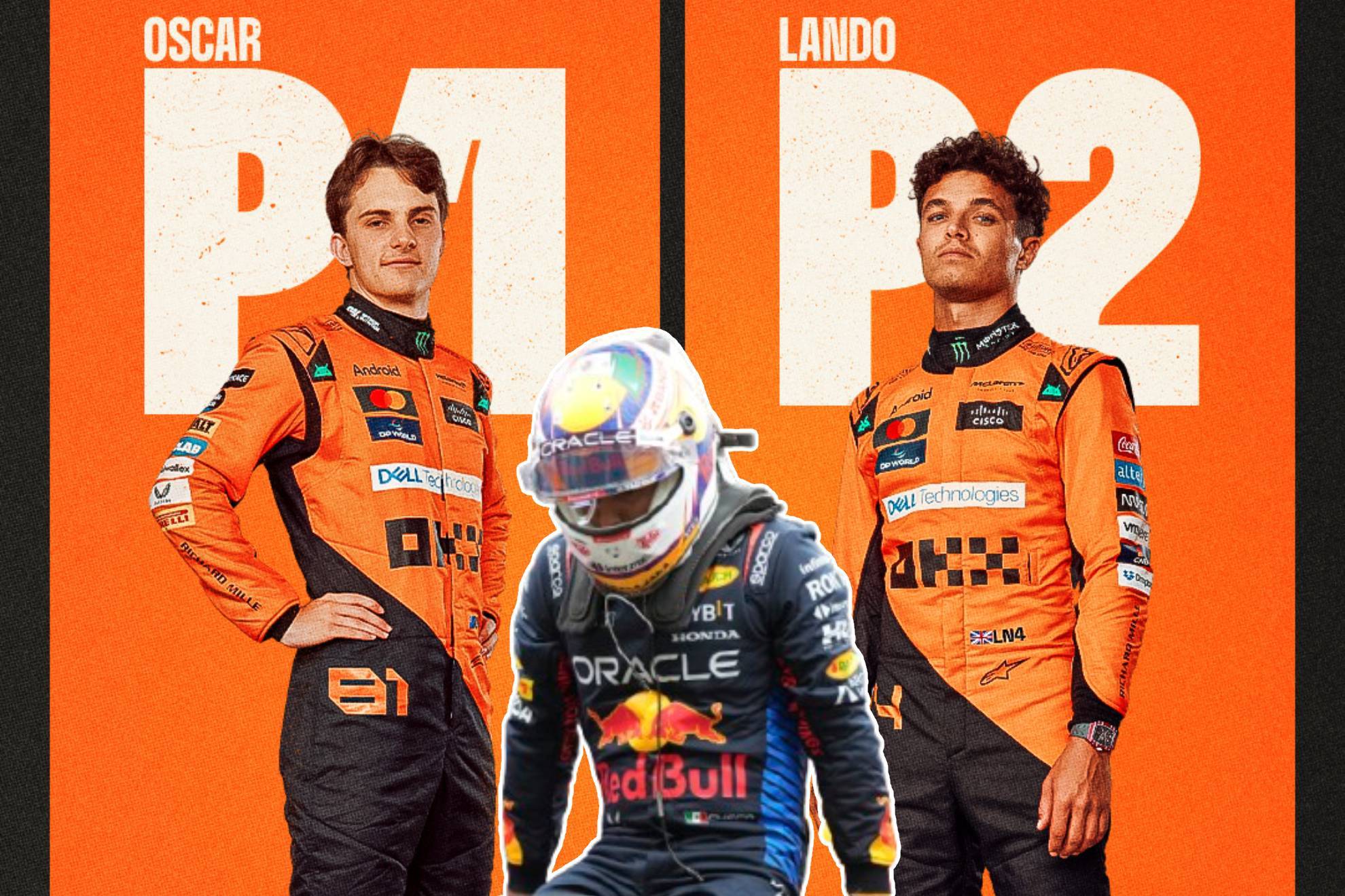 Fórmula 1 Posiciones Carrera Sprint GP de Qatar 2024 Lando Norris le