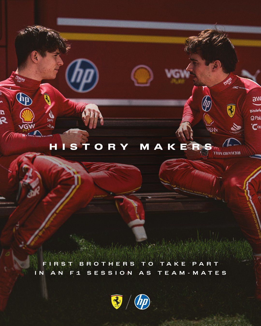 Los Leclerc, los primeros hermanos en correr para un mismo equipo en F1