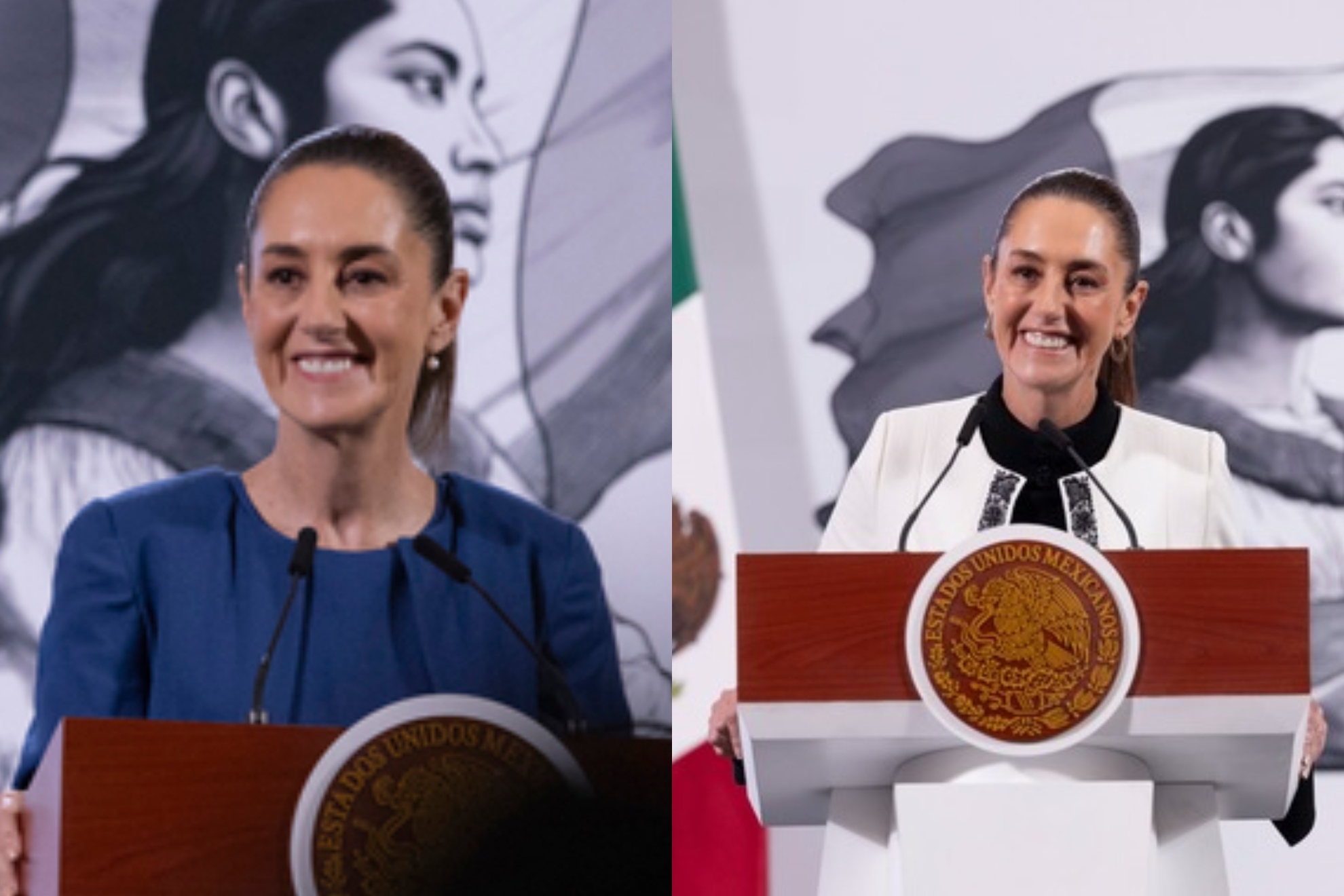 Claudia Sheinbaum, presidenta de México, celebra 100 días de compromiso con  el pueblo de México