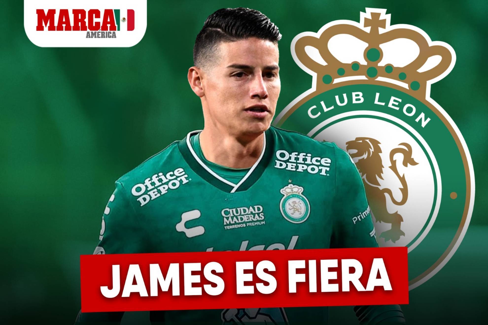 James Rodríguez, jugador de León para el Clausura 2025