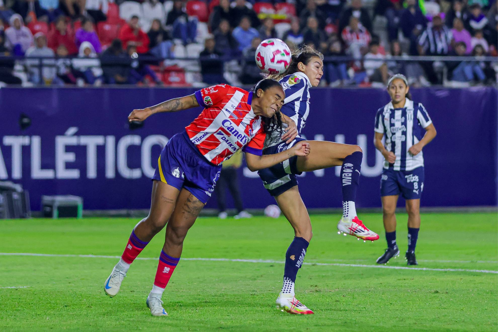 Rayadas del Monterrey Femenil cayó en su visita al Atlético de San Luis Femenil