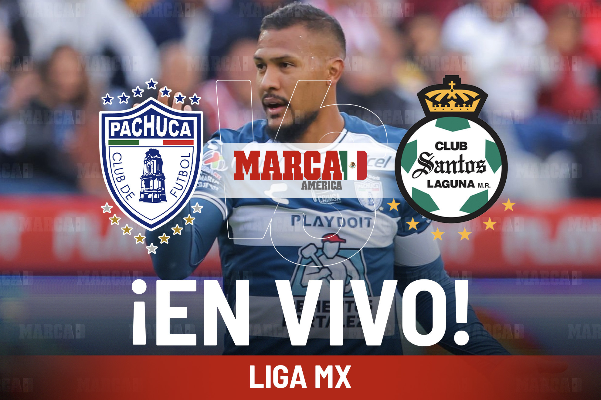 Liga MX 2025 Pachuca vs Santos EN VIVO. Partido hoy Liga MX 2025