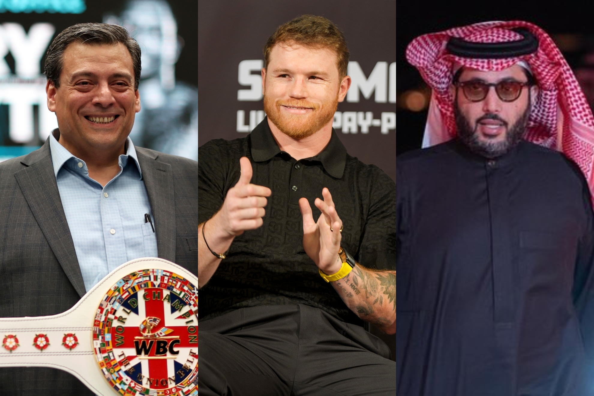 Canelo lvarez tiene tres rivales a elegir que le puso Turki Al-Sheikh, segn confes Mauricio Sulaimn