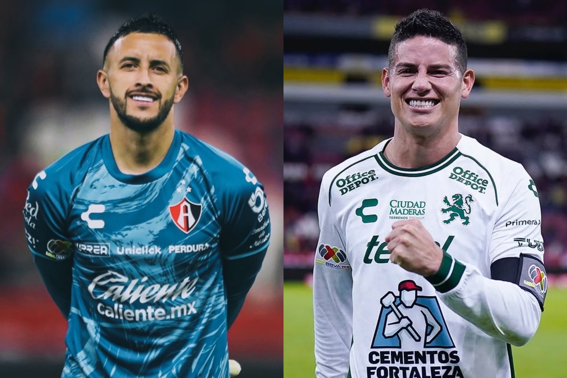 Camilo Vargas y James Rodríguez