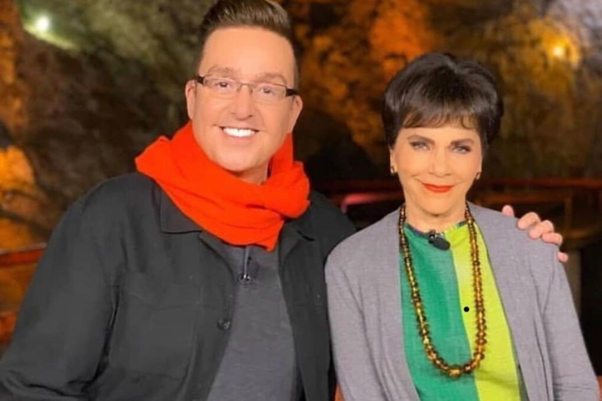 Paty Chapoy y Daniel Bisogno