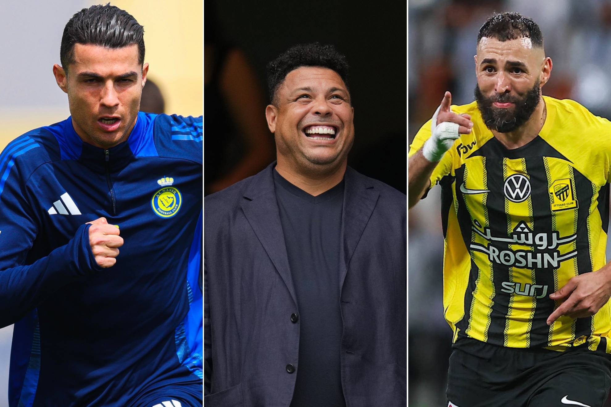 Karim Benzema Ronaldo Nazario Cristiano Ronaldo