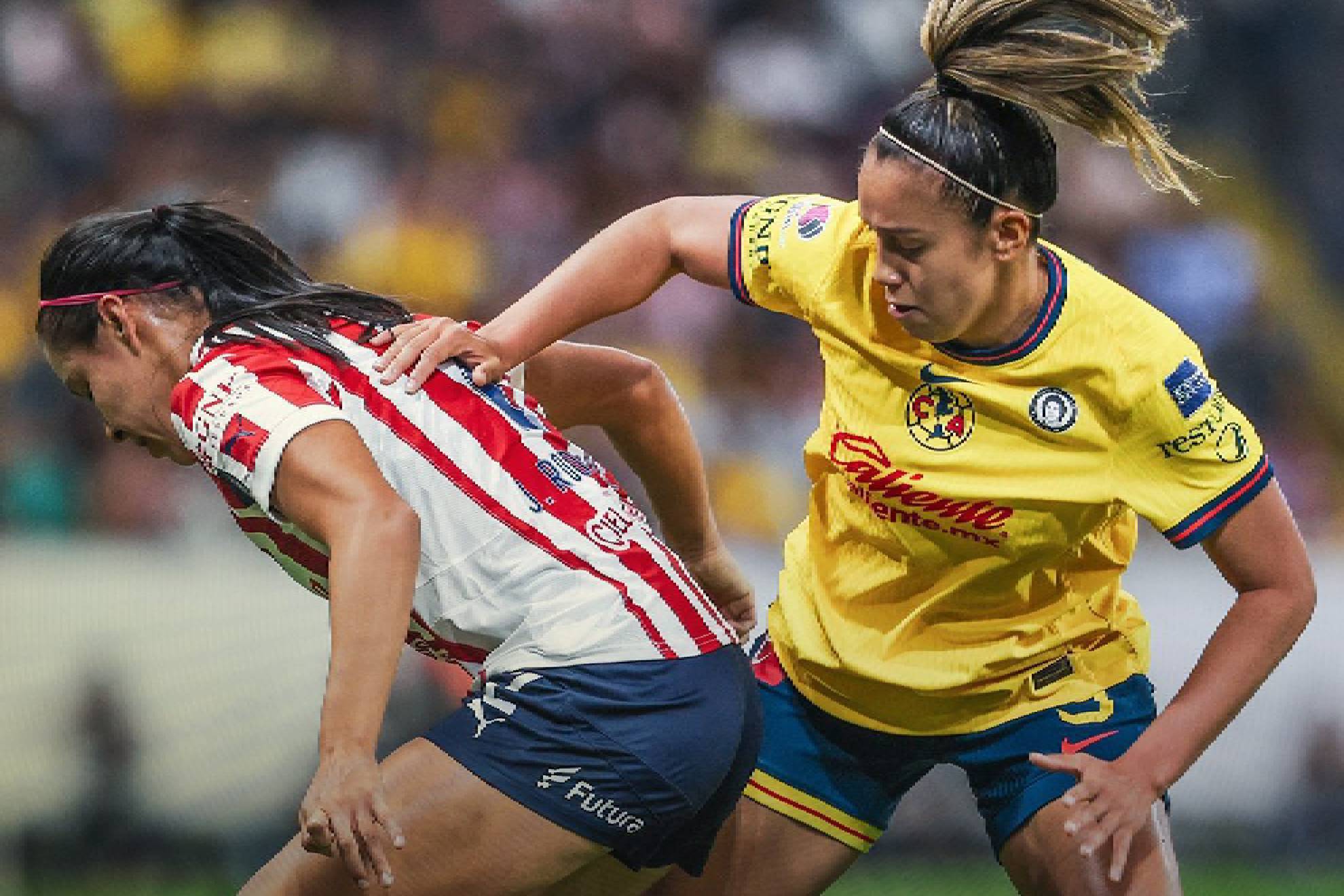 América y Chivas igualaron en el Clásico Nacional Femenil.